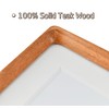 Recuerdos 5x5 Picture Frame in Natural Teak Wood,Square 5x5 Frame