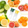 DOINEUFL Pack of 2 Lemon Squeezers, Small Citrus Juicer, Manual