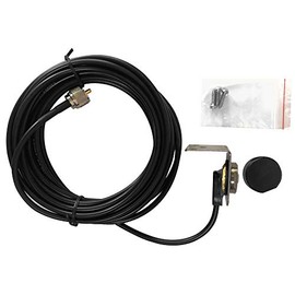 Nagoya RB-100N Heavy Duty Universal 3/4" NMO Drill and Bracket Mount Kit; Includes 20' of RG-58A/U Cable with a PL-259 Connector (Includes Rain Cap)