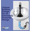 Luigi's Sink and Drain Plunger for Bathrooms, Kitchens, Sinks, Baths