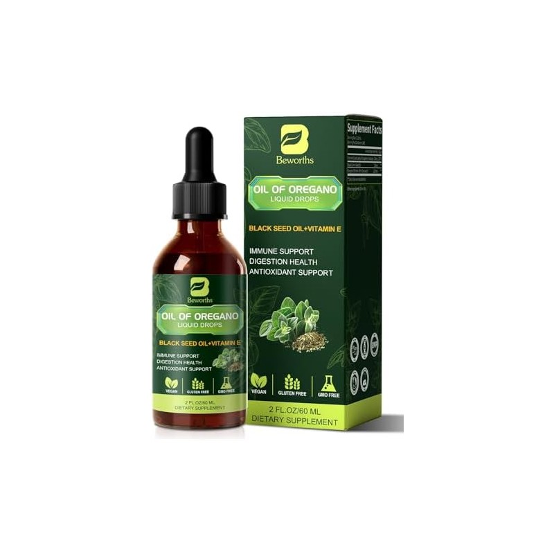 B Beworths Gotas de Aceite de Or?gano Org?nico B Bewoths