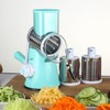 Multifunctional Rotatable Manual Roller Cutter Manual Vegetable Cutter Potato Kitchen