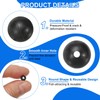 YELARXI Fishing Beads Hard Plastic Fishing Bait Eggs Lure Rigs