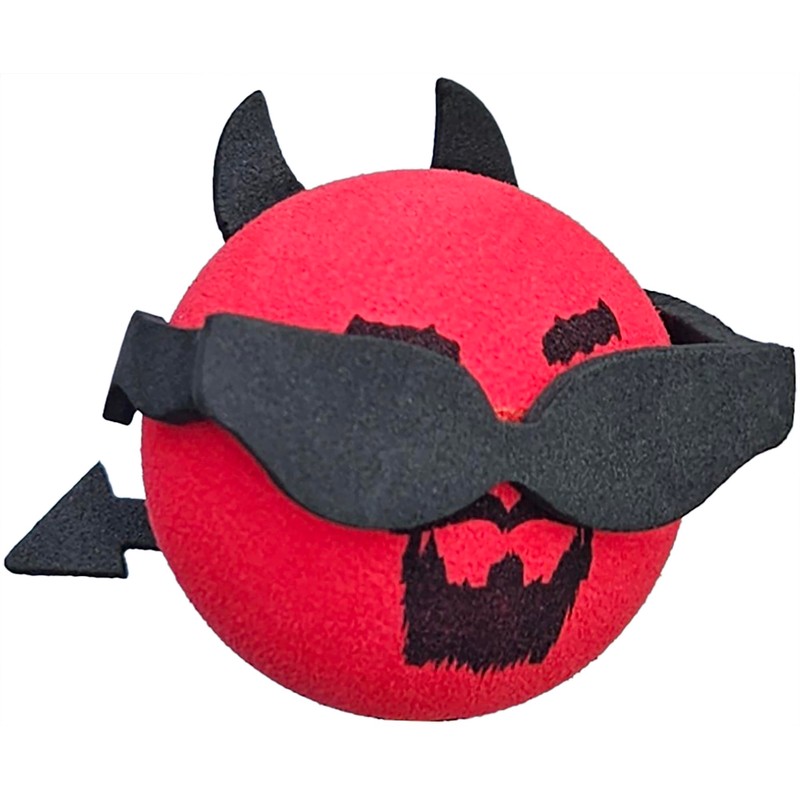 Coolballs Cool Red LiL' Devil Car Rear-View Mirror Hanger Auto