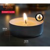 Hyoola Tea Lights Candles - 200 Bulk Candles Pack -