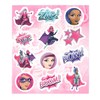 12 x Super Girls Sticker Sheets