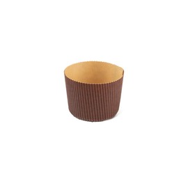 DECORA, 0320168 12 Panettone Moulds 100 g of Pure Cellulose Hardpaper, Heat Resistant up to 200 °C, Ideal for Making a Panettone at Home, Made in Italy
