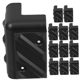 KICHOUSE Thick Plastic Speaker Corner Guards Stage Audio Case Guitar Amp Cabinet Edge Protection Mini Speaker Cover