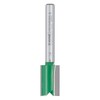 Trend CraftPro Straight Two Flute Router Cutter Bit, 1/4 Inch