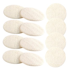 minkissy Face Scrubbers 12pcs Ultrasonic Exfoliating Pads Deep Clean Facial Loofah for Smooth Skin