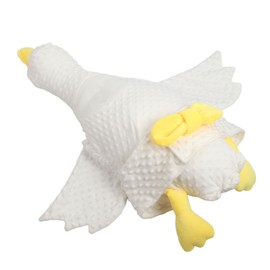 Baby Soothing Sleep Pillow Newborn Baby Exhaust Pillow Big Goose Baby Pillow for Sleeping Anti Choking and Bow Ties