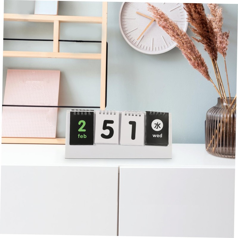 Tofficu Motivational Desk Calendar Countdown Calendar Day Date En Desk