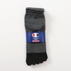 Champion CMSCX302 Socks (3 Pairs) Antibacterial Deodorization Non-Pile, 5 Toe