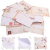 TEHAUX Small Paper Envelopes Set 2x3 Inches Retro Envelopes for