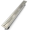 WEBANG 24 Inch Linear Shower Drain Rectangular Floor Drain with
