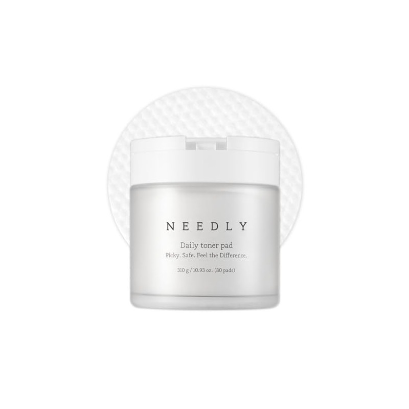 Needly Daily Toner Pads - Exfoliating & Hydrating for Radiant