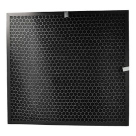 vhbw 1 x Activated Carbon Filter Compatible with Lux Aeroguard 4 S Air Purifier - Air Filter Black
