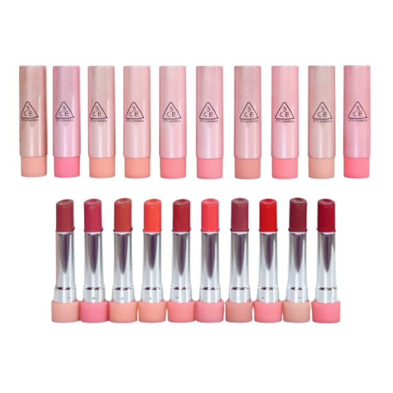 3CE Glaze Lip Glow 2.2g, Color:37 Raspberry Coated