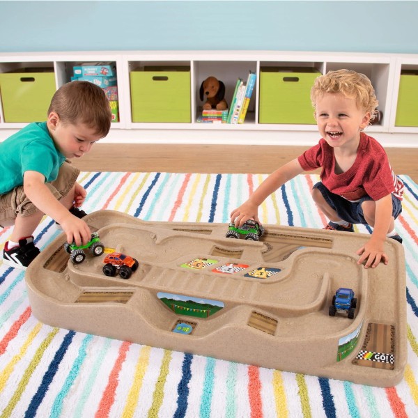 Unbranded Carry and Go Track Table for Play Cars Trucks