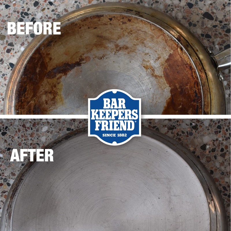 Bar Keepers Friend Cookware Cleanser Polish 13.5 oz and More