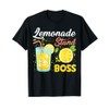 Lemonade Stand Boss Summer Kids Lemonade Stand T-Shirt