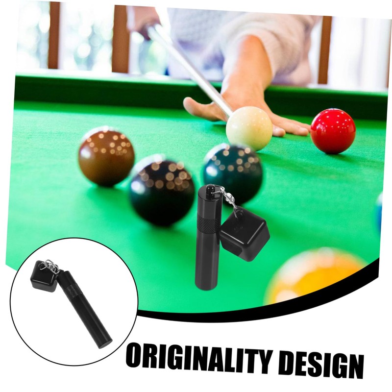 Kisangel Organize Billiard Needs Tips Chalk Holder Pool Powder Storage