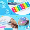 600 Pcs Sticky Tabs, Repositionable Index Tabs, Writable Page Markers