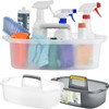 Haundry Large Cleaning Caddy with Handle, Cleaning Tool Storage Basket