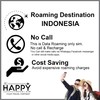 Indonesia SIM Card, Indonesia Data Roaming SIM Card (20DAYS-20GB(Daily 1GB))