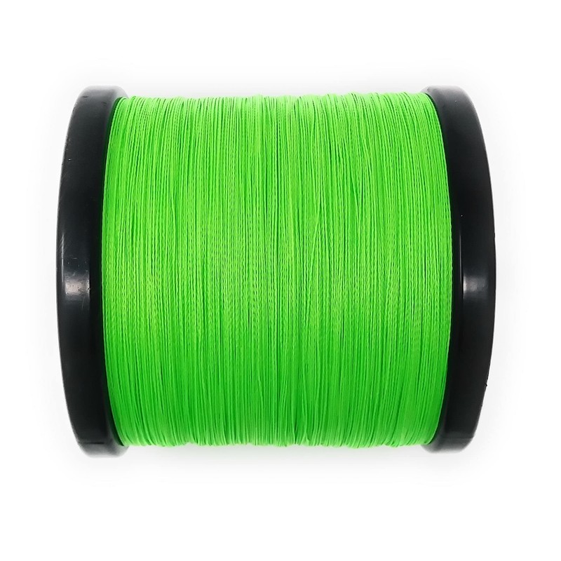 Reaction Tackle Braided Fishing Line Hi Vis Green 15LB 150yd