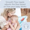 NUK Smooth Flow Anti-Colic Bottle, 5 Oz, 3 Pack
