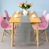 WedDecor Hessian Table Runner, 33cm x 275cm Natural Jute Table