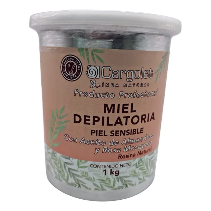 Miel Depiladora Piel Sensible Cargolet 1 K Bandas De Regalo
