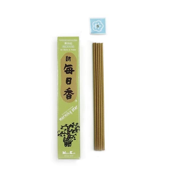 Japanese Incense Sticks, Pack of 50 Nippon Kodo Morning Star