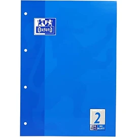 Oxford 100050341 Blocks Lines 2 – A4, 50 Sheets/90 g/m², 4 Holes