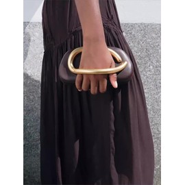 Jusavie Evening Clutch Purses Women PU Leather Evening Handbags Crossbody Clutch Purse Trendy Decoration Shoulder Bag Wedding