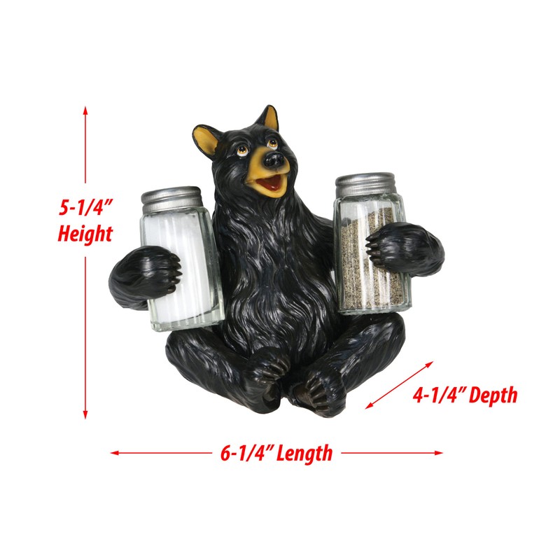 Rivers Edge Products Rivers Edge Products Bear Glass Salt and