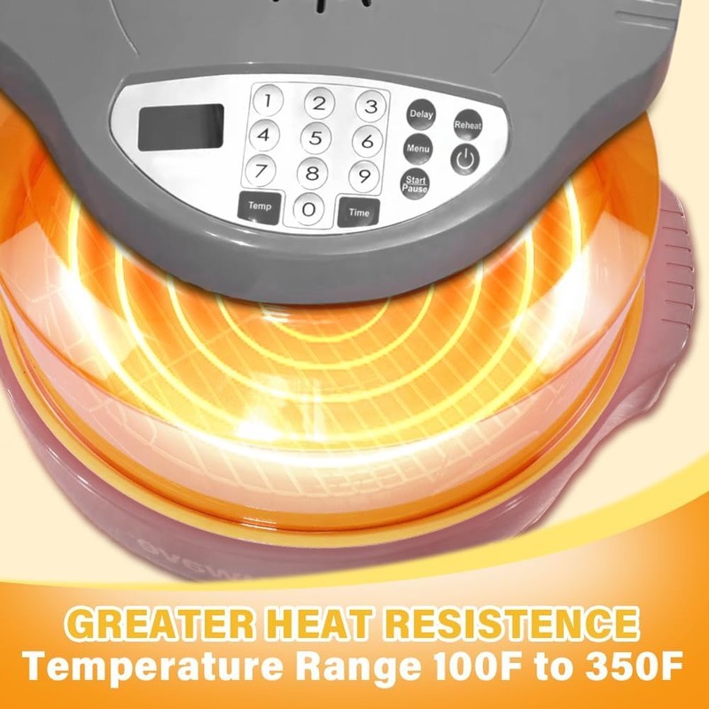 Replacement Power Dome for Nuwave Oven, Advanced Plastic Hood Cover