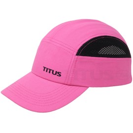 TITUS Lightweight Safety Bump Cap - Baseball Style Protective Hat (Pink Vented)