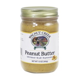 Amish Peanut Butter 100% Natural, No Salt, No Preservatives