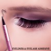 2-in-1 Lash Glue & Eyeliner Pen – Waterproof, Pink Glitter,