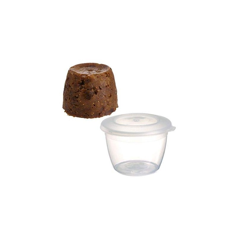 Lakeland Mini Plastic Reusable Lidded Pudding Basins 150ml – Pack
