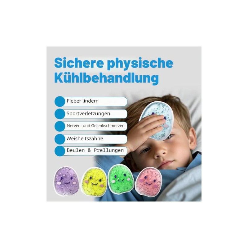 Kids Ice Pack for Hot and Cold Cool Soft Ice