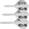 Condor Axe Player African Warrior Icon White Standard Dart Flights