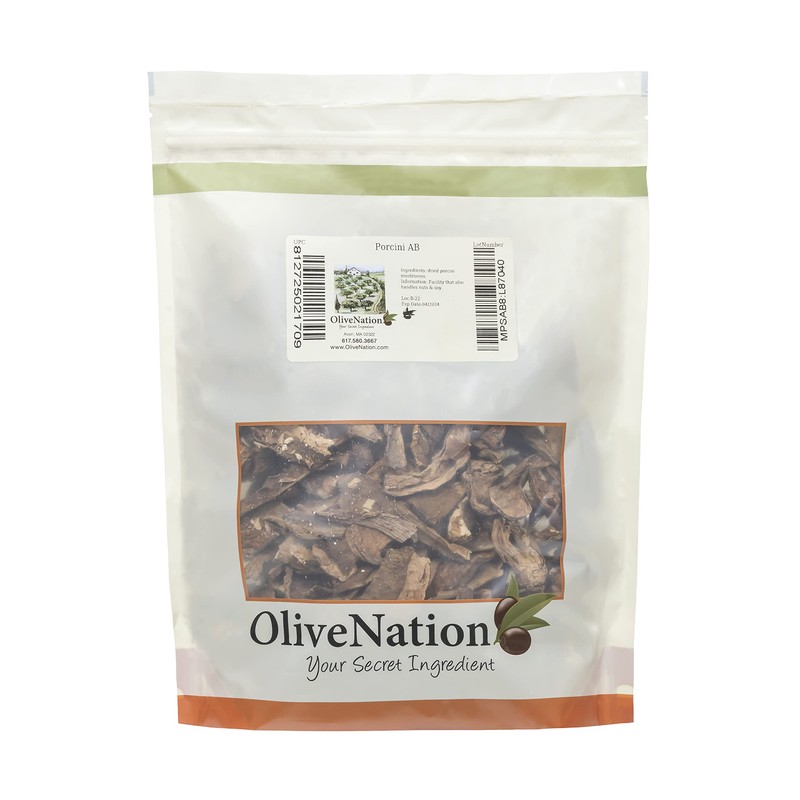 Italian Porcini Grade AB 16 oz by JR Mushrooms