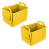 Hovom 2PCS Car Trunk Organizer, Foldable Trunk Organizer for SUV,