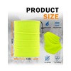 Supeniu Winter Neck Warmer, Neon Yellow Polar Fleece Neck Gaiter