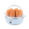 AROMA® Overly Easy Egg Cooker, Steamer, and Electric Egg Poacher
