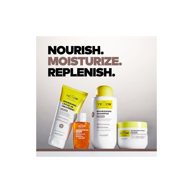 "Yellow Professional Nutritive Nourishing Mask 300 Ml - Mascarilla Nutritiva