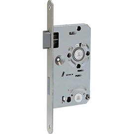 ABUS - Mortice Lock for WC Doors ES WC R S 55 78 20-61772, Silver